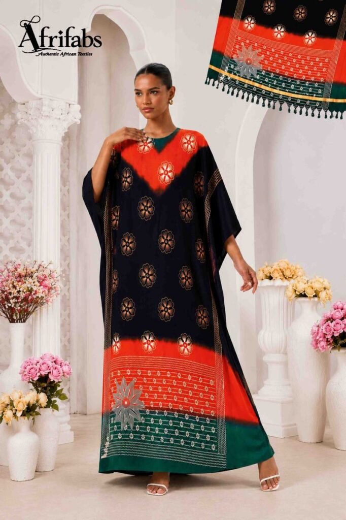 Midnight Print Kaftan